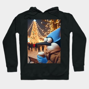 Festive Park Adventures Unveiled: Regular Show Christmas Art for Iconic Cartoon Holiday Designs! Hoodie